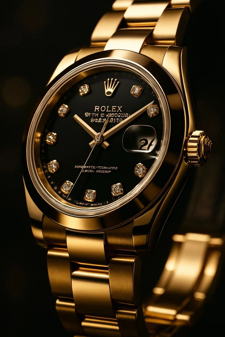 Rolex luxury watch showcasing premium Swiss craftsmanship and iconic design