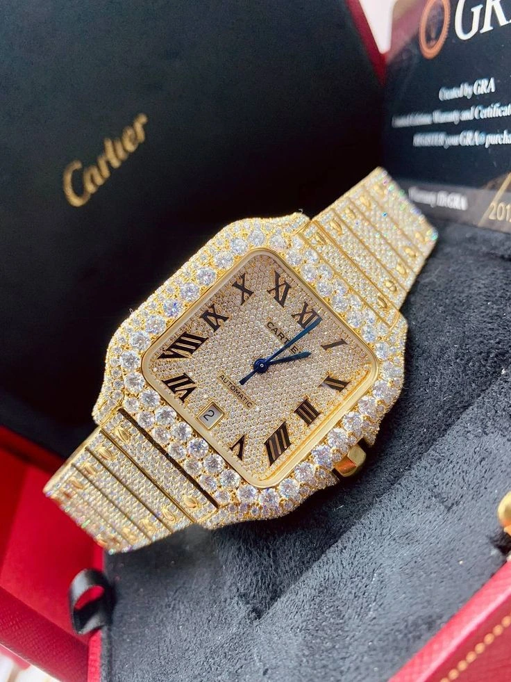 Luxury Cartier watch collection featuring premium Cartier designs and diamond-set models